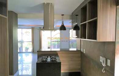 Imagem: O apartamento na cobertura possui 3 Dormitórios, 5 Banheiros