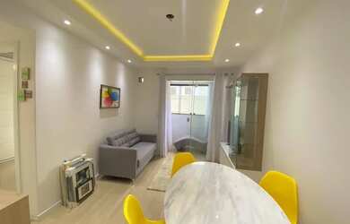 Imagem: O apartamento possui 1 Dormitório, 1 Banheiro, 1 Vaga na garagem