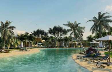 Imagem: O terreno possui 210m² de Área e está localizado em Beira