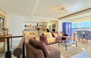 Imagem: O apartamento na cobertura possui 3 Dormitórios, 3 Banheiros