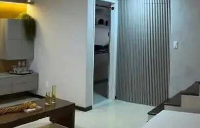 Imagem: A casa em condomínio possui 3 Dormitórios, 2 Banheiros, 2