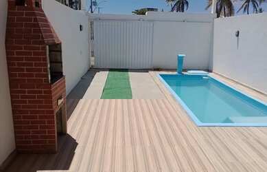 Imagem 4: Aluga casa tres quartos Jauá contrato anual 3,600.00 pe na areia