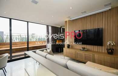 Imagem: O apartamento na cobertura possui 3 Dormitórios, 3 Banheiros