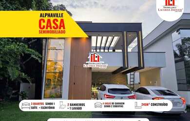 Imagem: A casa em condomínio possui 3 Dormitórios, 2 Banheiros, 2