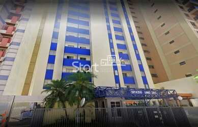 Imagem: O apartamento possui 1 Dormitório, 1 Banheiro, 1 Vaga na garagem