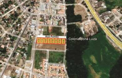 Imagem: O terreno possui 330m² de Área e está localizado em Colônia