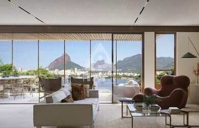 Imagem 1: Apartamento à venda, 3 quartos, 3 suítes, 1 vaga, Lagoa - RIO DE JANEIRO/RJ