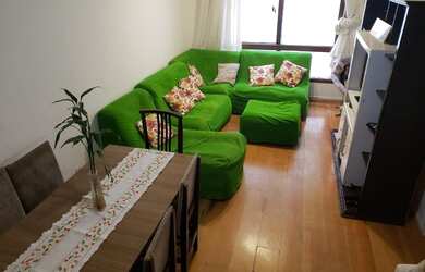 Imagem: O apartamento na cobertura possui 3 Dormitórios, 2 Banheiros