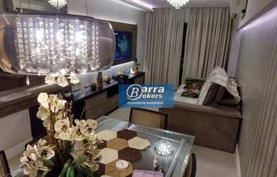 Imagem: O apartamento na cobertura possui 3 Dormitórios, 4 Banheiros