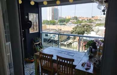 Imagem: O apartamento possui 2 Dormitórios, 3 Banheiros, 2 Vagas na