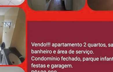 Imagem: O apartamento possui 2 Dormitórios, 1 Banheiro, 2 Vagas na