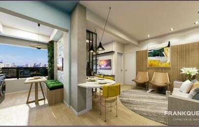 Imagem: O apartamento possui 2 Dormitórios, 2 Banheiros, 1 Vaga na