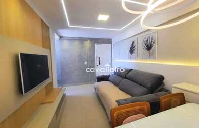 Imagem: O apartamento possui 2 Dormitórios, 1 Banheiro, 1 Vaga na garagem