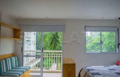 Imagem: O studio possui 1 Dormitório, 1 Banheiro, 1 Vaga na garagem