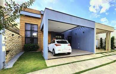 Imagem: A casa em condomínio possui 3 Dormitórios, 2 Banheiros, 2