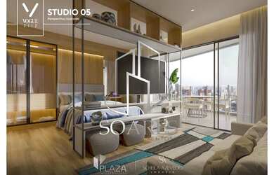 Imagem: O apartamento possui 2 Dormitórios, 2 Banheiros, 1 Vaga na