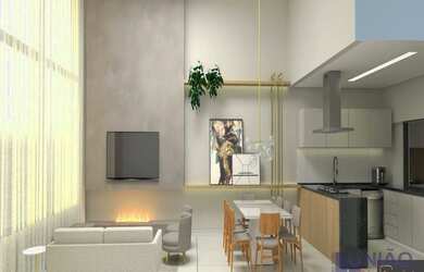 Imagem: A casa em condomínio possui 3 Dormitórios, 4 Banheiros, 4