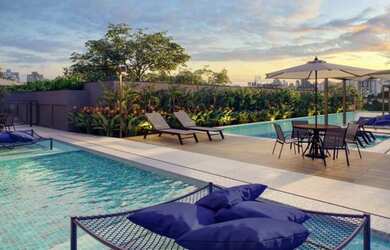 Imagem 2: Outline REF Outline. Piscina, 67m² de Área, 1 Vaga na garageme2 Dormitórios