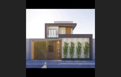 Imagem: A casa em condomínio possui 4 Dormitórios, 5 Banheiros, 3