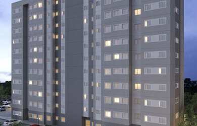 Imagem: O apartamento possui 2 Dormitórios, 1 Banheiro, 1 Vaga na garagem