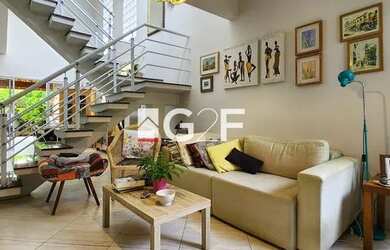 Imagem: A casa em condomínio possui 4 Dormitórios, 5 Banheiros, 4