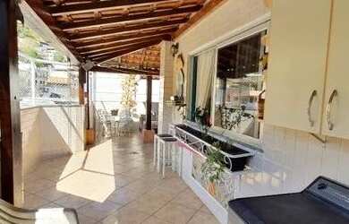 Imagem: O apartamento na cobertura possui 3 Dormitórios, 1 Banheiro