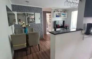 Imagem: O apartamento possui 2 Dormitórios, 1 Banheiro, 1 Vaga na garagem