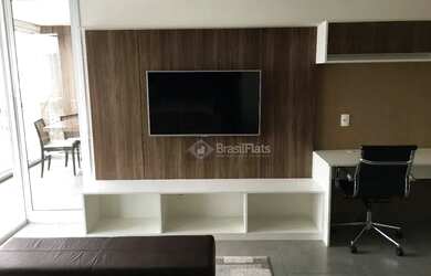 Imagem 7: Flat com 1 dormitório para alugar, 43 m² por R$ 5.500,00/mês - Vila...