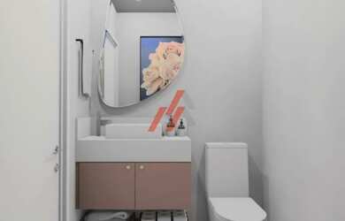 Imagem 11: Apartamento para locação em Barueri-SP, no Tamboré Alphaville: 1 quarto, 1 suíte, 2 salas