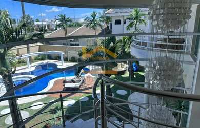 Imagem: A casa em condomínio possui 4 Dormitórios, 5 Banheiros, 5