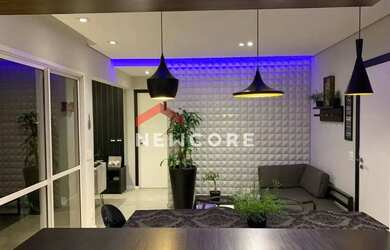 Imagem: O apartamento possui 1 Dormitório, 1 Banheiro, 1 Vaga na garagem