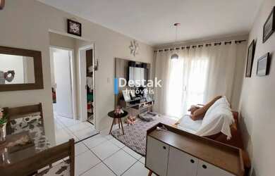 Imagem: O apartamento possui 2 Dormitórios, 2 Banheiros, 1 Vaga na