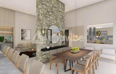 Imagem: A casa possui 3 Dormitórios, 4 Banheiros, 2 Vagas na garagem