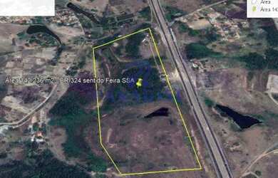 Imagem: O terreno possui 142.236m² de Área e está localizado em