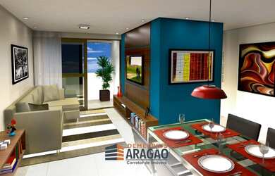 Imagem: O apartamento possui 2 Dormitórios, 2 Banheiros, 1 Vaga na