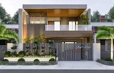 Imagem: A casa possui 4 Dormitórios, 3 Banheiros e 2 Vagas na garagem