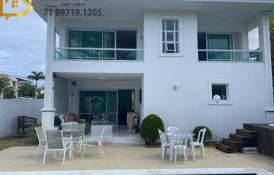 Imagem: A casa em condomínio possui 4 Dormitórios, 5 Banheiros, 4