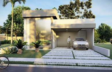 Imagem: A casa em condomínio possui 3 Dormitórios, 4 Banheiros, 2