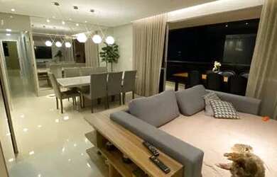 Imagem: O apartamento possui 5 Dormitórios, 5 Banheiros, 3 Vagas na