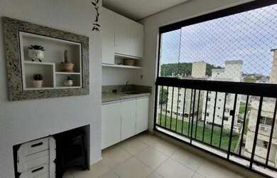 Imagem: O apartamento possui 3 Dormitórios, 2 Banheiros, 2 Vagas na