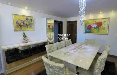 Imagem: O apartamento na cobertura possui 4 Dormitórios, 3 Banheiros