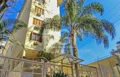 Imagem: O apartamento possui 1 Dormitório, 2 Banheiros, 1 Vaga na garagem