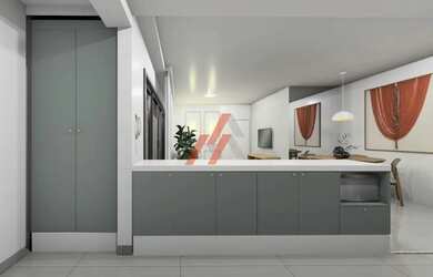 Imagem 4: Apartamento para locação em Barueri-SP, no Tamboré Alphaville: 1 quarto, 1 suíte, 2 salas