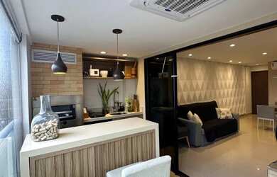 Imagem: O apartamento possui 3 Dormitórios, 4 Banheiros, 2 Vagas na