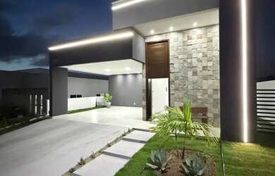 Imagem: A casa em condomínio possui 3 Dormitórios, 4 Banheiros, 2