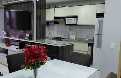 Imagem: O apartamento possui 2 Dormitórios, 2 Banheiros, 1 Vaga na