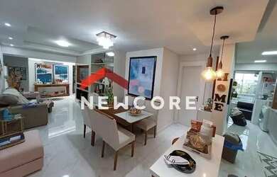 Imagem: O apartamento na cobertura possui 3 Dormitórios, 2 Banheiros