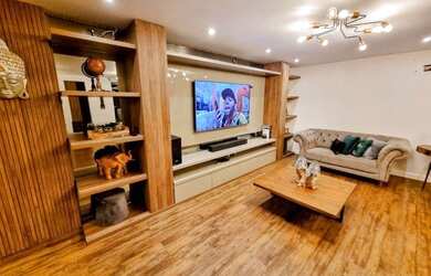 Imagem: O apartamento na cobertura possui 3 Dormitórios, 3 Banheiros