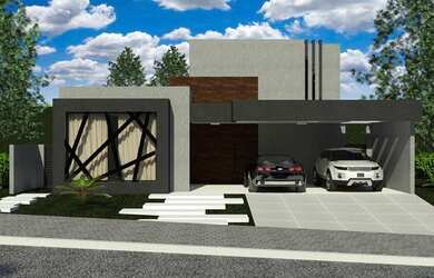 Imagem: A casa em condomínio possui 3 Dormitórios, 5 Banheiros, 4