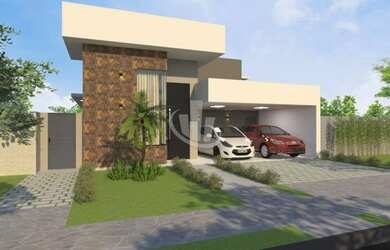 Imagem: A casa em condomínio possui 3 Dormitórios, 4 Banheiros, 4